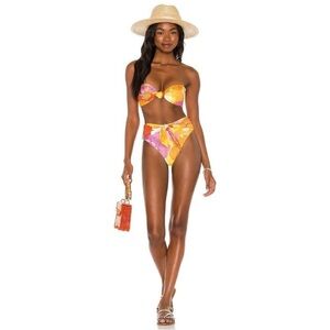 Agua Bendita X REVOLVE  Funky Blooms xSmall top